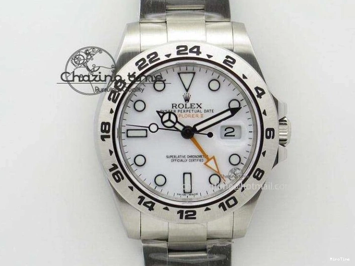 MiroTime 0523 QuickDry DayDate 40 SS GSF Gain Weight Blue Roman Dial Diamonds Bezel on President Bracelet A 1917